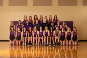 2022 Girls track team