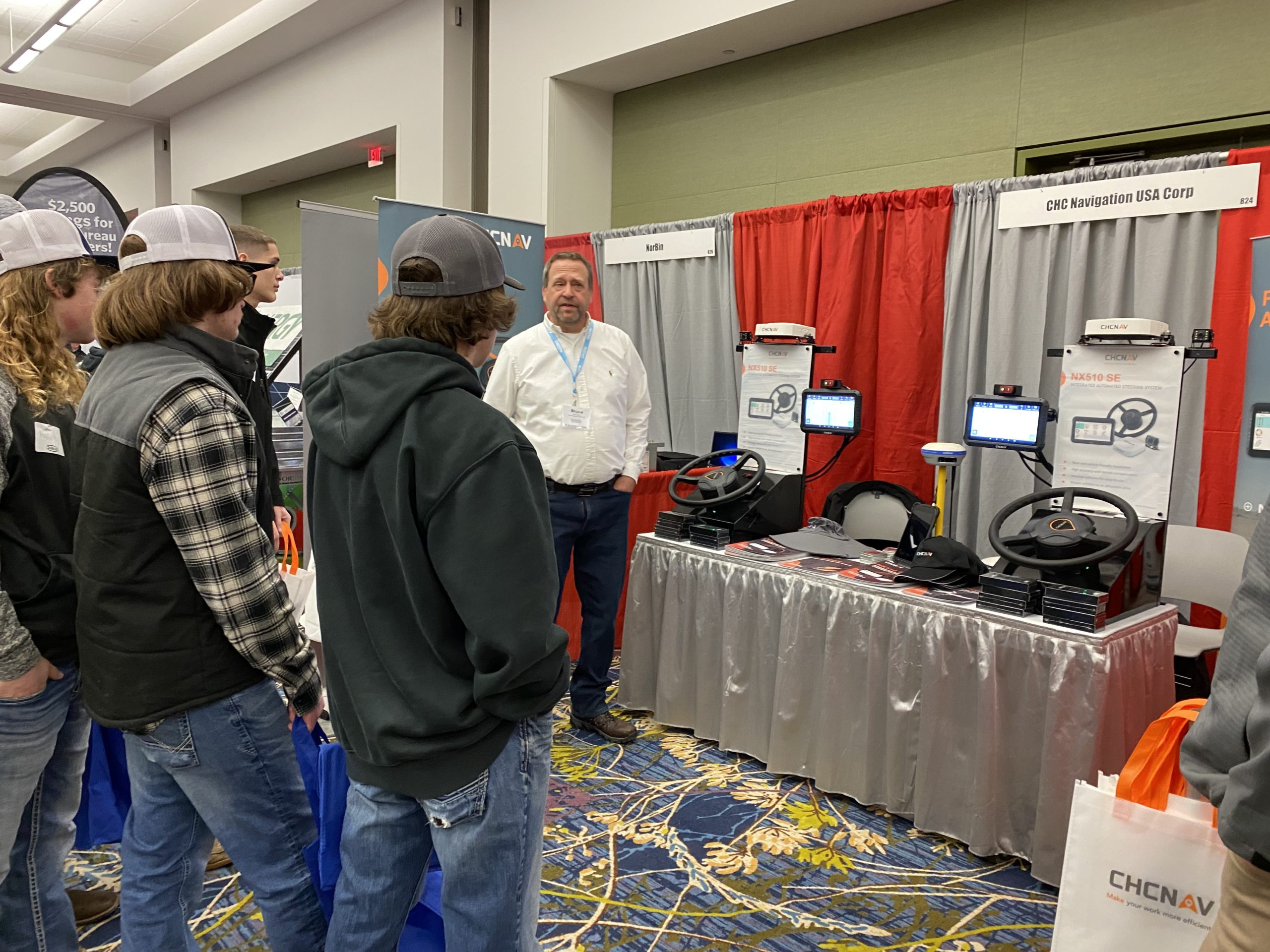 Students at the Iowa Ag Expo